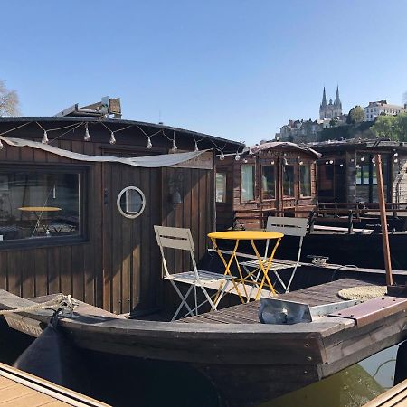 Logement Insolite La Toue Cabanee Centre Ville Angers Esterno foto